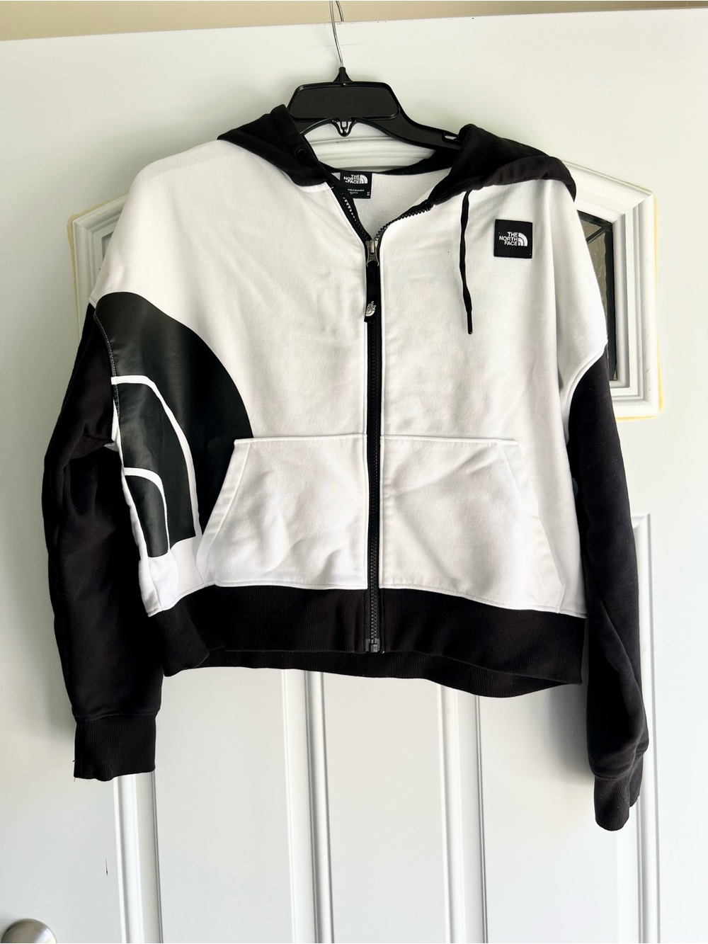 The North Face Women's Full Zip Hooded Sweatshirt in White